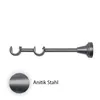 MDEKOR Supporto a parete a 2 binari, argento-grigio R, con Anteprima dell’immagine prodotto 5
