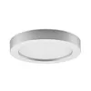 Prios LED-Deckenleuchte Edwina, silber, 25 cm, CCT, IP44 Produktbild-Vorschau 1