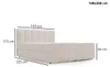 GrainGold Boxspringbett Cloud 140x200 - Bett mit Matratze Produktbild-Vorschau 7