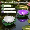 2pcs Lotus-Laternen,schwimmende Lotus-Leuchten mit Produktbild-Vorschau 4