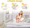3 côtés 200cm Barrière de lit pour enfants Portable Bed Voir les images du produit 3
