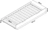 en.casa® Ausziehbett Unterbett Ydre, Holz, Weiß, mit Rollen Produktbild-Vorschau 4