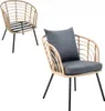 Zestaw mebli ogrodowych rattan VERONA balkon taras 3cz. c. Podgląd zdjęcia produktu 8