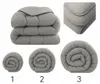 Bettdecke - Ganzjährig - 160x200 cm - Medium - Grau - aus Produktbild-Vorschau 9