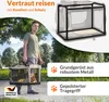 CADOCA® skrzynia transportowa dla psa składana wytrzymała L Podgląd zdjęcia produktu 4