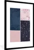 MuchoWow® Gerahmtes Poster Marmor - Sterne - Collage 60x90 Produktbild-Vorschau 1