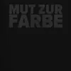 Mut zur Farbe Schwarzer Humor Witz Sarkasmus Herren Produktbild-Vorschau 3