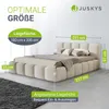 Juskys Polsterbett Catania - Inkl. Lattenrost - 180 x 200 Produktbild-Vorschau 3