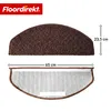 Floordirekt Stufenmatten Madrid halbrund Shaggy Produktbild-Vorschau 2