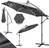 Parasol Izrielar 3 m gris avec éclairage LED, parasol de Voir les images du produit 15
