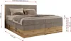Kontinentální postel WOOD CLASSIC KING se dvěma úrovněmi Náhled obrázku produktu 7