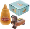 Salz- & Pfefferstreuer Hot Dog Puckator Set Dackel in Produktbild-Vorschau 1