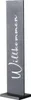 Deko-Aufsteller - 20 x 77 cm - Schwarz - Metall - Produktbild-Vorschau 1