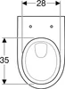 Keramag Renova Nr.1 Wand-Wc Spülrandlos Weiß Produktbild-Vorschau 18