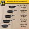Karl Krüger 40032 Aluminium Pfanne Venezia flach, 32 cm Produktbild-Vorschau 7