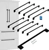KOTARBAU® Set di 10 maniglie per mobili nero 358 mm Anteprima dell’immagine prodotto 1