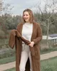 Knit Factory Bobby Lange Strickjacke - Tobacco - 36/38 Produktbild-Vorschau 7