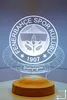 Geschenkelampe LED Nachttischlampe Fenerbahce Fanartikel 3D Produktbild-Vorschau 2