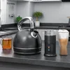 Arendo Frühstücks Set in Matt Schwarz - Edelstahl Produktbild-Vorschau 6