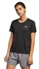 Nike Miler Laufshirt Damen schwarz/grau M Produktbild-Vorschau 13