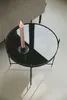 Zuiver Cupid Beistelltisch Rund 43 cm Glas/ Metall Schwarz Produktbild-Vorschau 2