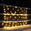 ECD Germany LED Lichternetz 2m 160 LEDs Warmweiß Produktbild-Vorschau 2