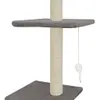 vidaXL Drapak dla kota z sizalowymi słupkami 260 cm szary Podgląd zdjęcia produktu 8