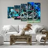 Bild auf Leinwand - Leinwandbild - Fahrräder Graffiti Produktbild-Vorschau 6