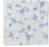 Sovie HOME Serviette Bonnie in Blau aus Tissue 33 x 33 cm, Produktbild-Vorschau 1