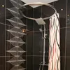ALU RINGSTANGE Weiß RUND Ø 80 cm DUSCHVORHANGSTANGE Produktbild-Vorschau 1