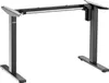 A black and gray adjustable desk frame on a white background. Náhled obrázku produktu