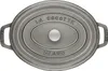 Staub Cocotte en fonte ovale 37cm gris Voir les images du produit 2