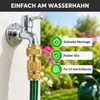 1/2" Gartenschlauch Schnellverbinder aus Messing, ideal für Produktbild-Vorschau 5