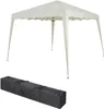 Faltpavillon 3x3m wasserdicht mit UV-Schutz & Tragetasche – Produktbild-Vorschau 1