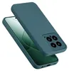 A teal-colored phone case is shown on top of a smartphone. Náhled obrázku produktu
