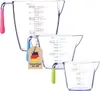 Intirilife 3er Pack Messbecher mit 200 ml, 400 ml und 900 Produktbild-Vorschau 1