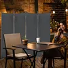 JOIEYOU 4 Teilig Paravent aus Polyestergewebe Raumteiler Produktbild-Vorschau 4