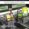 OKWISH Spülbecken Organizer, Edelstahl Küchen Organizer mit Produktbild-Vorschau 7