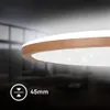 LED Deckenlampe Deckenleuchte Wohnzimmer Neutralweiß Produktbild-Vorschau 4