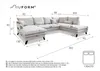 MIUFORM Charming Charlie - Ecksofa mit Bettfunktion und Produktbild-Vorschau 7