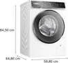 Bosch Waschmaschine 10kg Serie 8 WGB256A41 Produktbild-Vorschau 8