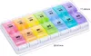 SUKUOS Tablettenbox 7 Tage Morgens Abends, Pillendose Rund Produktbild-Vorschau 6
