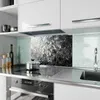 Küchenrückwand Spritzschutz Glas mit Motiv Metallic Produktbild-Vorschau 2