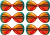 Flower Power Hippie-Brille (6 Stück) Produktbild-Vorschau 1
