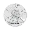 MuchoWow® Mauspad Mousepad Stadtplan - Deutschlandkarte - Produktbild-Vorschau 1