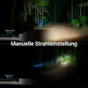 Extralink LED Taschenlampe 10 W 300 lm 5 Modi 3 × AA Produktbild-Vorschau 7