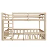 Letto a castello Flieks 160x200 cm con scala, letto a terra Anteprima dell’immagine prodotto 7
