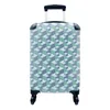 MuchoWow® Koffer Handgepäck Trolley Rollkoffer Kleine Produktbild-Vorschau 1