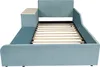 Letto imbottito Sweiko, letto singolo con scrivania e Anteprima dell’immagine prodotto 13