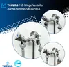 tecuro 2-Wege Verteiler Gabelstück allseitig 3/4 Zoll, Produktbild-Vorschau 2